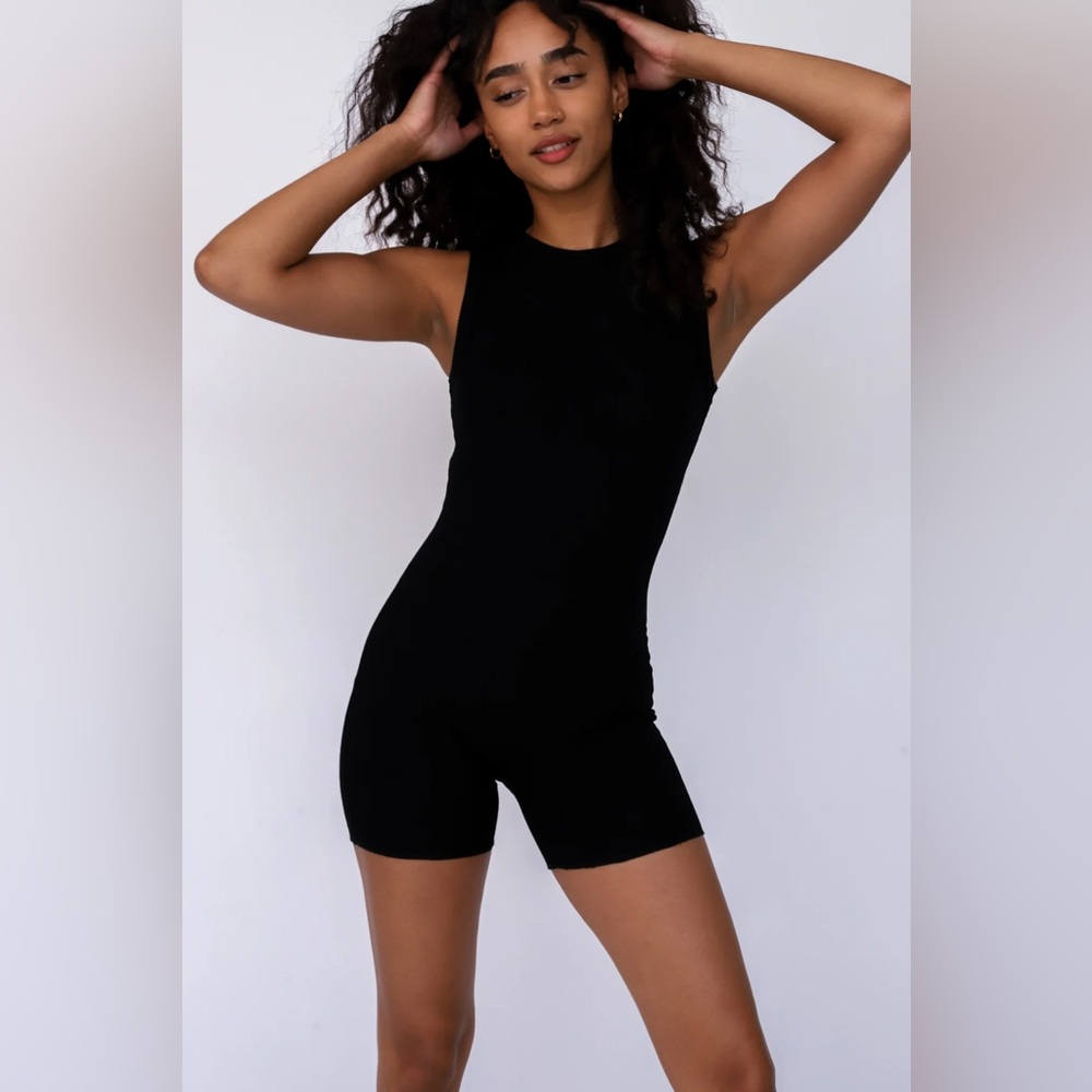 Foxy Kind black Ready To Chill Romper
